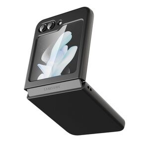 Samsung Galaxy Z Flip 5 Case: Shockproof Protective Phone Case - Black
